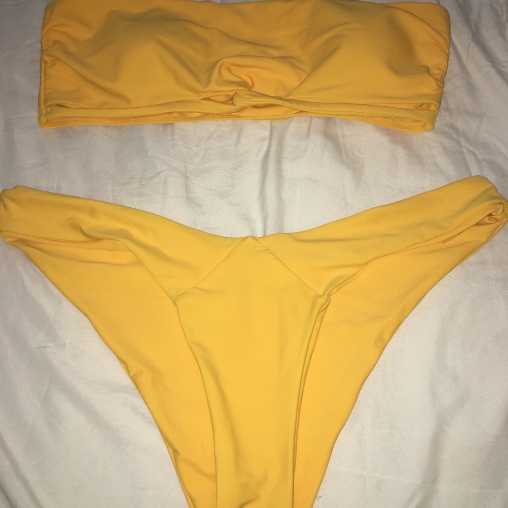 SHEIN bandeau bathing suit